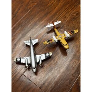 VTG Matchbox Sky Busters 2001 Rescue Plane & 06 Airliner Diecast Aircraft Toys